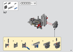 LEGO 42145 instructions page 89 – build guide