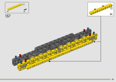 LEGO 42146 instructions page 107 – build guide