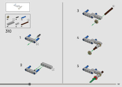 LEGO 42146 instructions page 197 – build guide