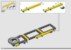 LEGO 42146 instructions page 242 – build guide