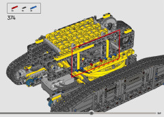 LEGO 42146 instructions page 249 – build guide