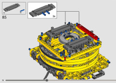 LEGO 42146 instructions page 72 – build guide