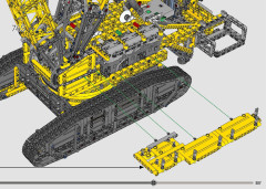 LEGO 42146 instructions page 207 – build guide