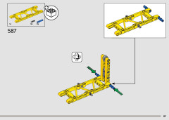 LEGO 42146 instructions page 89 – build guide