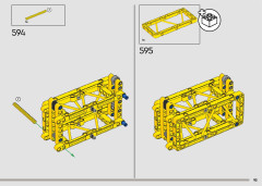 LEGO 42146 instructions page 93 – build guide