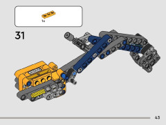 LEGO 42147 instructions page 43 – build guide