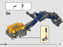 LEGO 42147 instructions page 47 – build guide