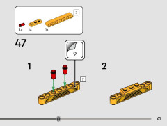 LEGO 42147 instructions page 61 – build guide