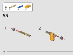 LEGO 42147 instructions page 68 – build guide