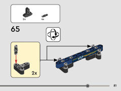LEGO 42147 instructions page 81 – build guide