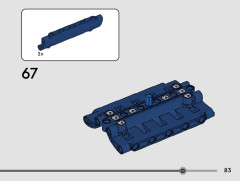 LEGO 42147 instructions page 83 – build guide