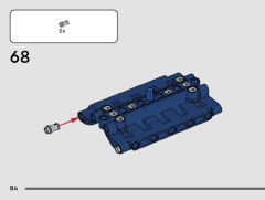 LEGO 42147 instructions page 84 – build guide