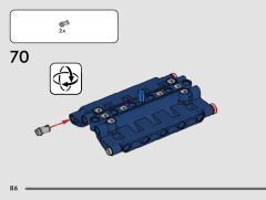 LEGO 42147 instructions page 86 – build guide