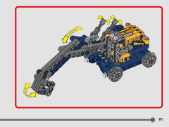 LEGO 42147 instructions page 91 – build guide