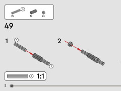 LEGO 42147 instructions page 2 – build guide