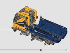 LEGO 42147 instructions page 43 – build guide