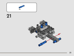 LEGO 42147 instructions page 21 – build guide
