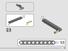 LEGO 42147 instructions page 23 – build guide