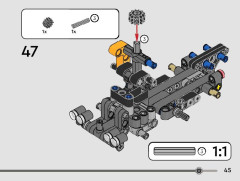 LEGO 42147 instructions page 45 – build guide