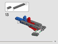 LEGO 42148 instructions page 15 – build guide