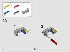 LEGO 42148 instructions page 16 – build guide