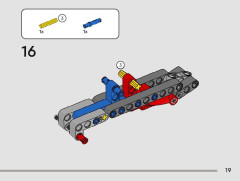 LEGO 42148 instructions page 19 – build guide