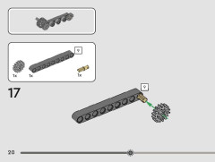 LEGO 42148 instructions page 20 – build guide