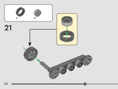 LEGO 42148 instructions page 24 – build guide