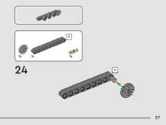 LEGO 42148 instructions page 27 – build guide