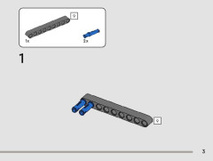 LEGO 42148 instructions page 3 – build guide