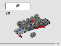 LEGO 42148 instructions page 31 – build guide