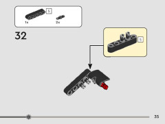 LEGO 42148 instructions page 35 – build guide