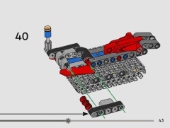 LEGO 42148 instructions page 43 – build guide