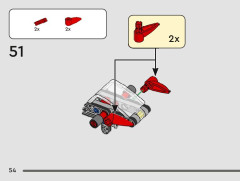 LEGO 42148 instructions page 54 – build guide