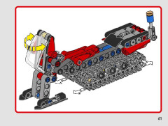 LEGO 42148 instructions page 61 – build guide