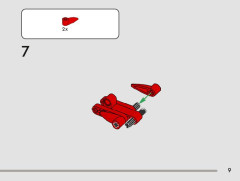 LEGO 42148 instructions page 9 – build guide