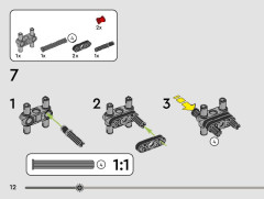 LEGO 42148 instructions page 12 – build guide