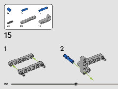 LEGO 42148 instructions page 22 – build guide