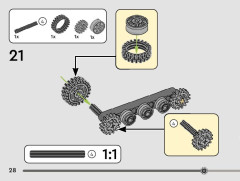 LEGO 42148 instructions page 28 – build guide