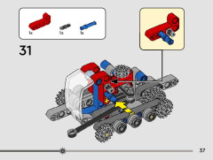LEGO 42148 instructions page 37 – build guide