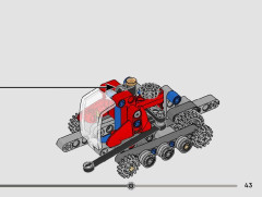 LEGO 42148 instructions page 43 – build guide