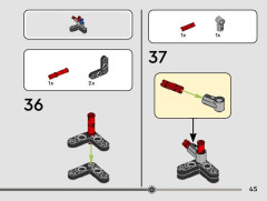 LEGO 42148 instructions page 45 – build guide