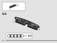 LEGO 42148 instructions page 52 – build guide