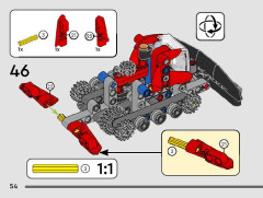 LEGO 42148 instructions page 54 – build guide