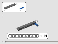 LEGO 42148 instructions page 6 – build guide