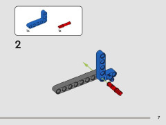 LEGO 42148 instructions page 7 – build guide