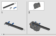 LEGO 42149 instructions page 2 – build guide