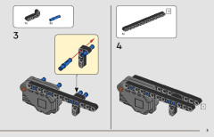 LEGO 42149 instructions page 3 – build guide