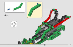 LEGO 42149 instructions page 47 – build guide