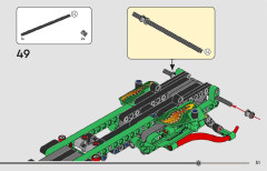 LEGO 42149 instructions page 51 – build guide